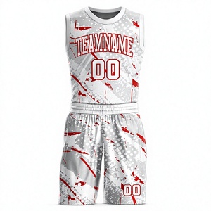 Custom Adult Basketball Practice Uniform Lightweight 100% Polyester Training Jersey and Shorts for Teams and Clubs - Product Image 1