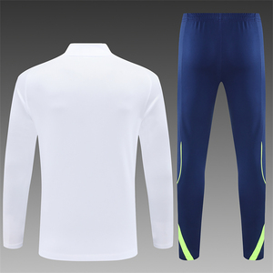 Camiseta de Entrenamiento de Fútbol Carvajal Defender Pro 2526, Color Blanco Cristal, Media Cremallera, Estilo Madrid, Ropa Deportiva para Hombre - Product Image 2