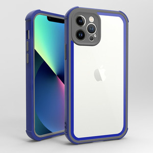 Custodia per <span class=keywords><strong>iPhone</strong></span> 15 <span class=keywords><strong>Pro</strong></span> Max, vendita all'ingrosso, nuovo design antiurto, trasparente, custodia 4 in <span class=keywords><strong>1</strong></span> in TPU+PC acrilico per <span class=keywords><strong>iPhone</strong></span> 14 Max. - Product Image 2