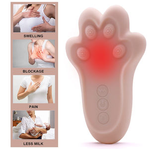 Vente en gros Portable Kitty Claw Design Chauffant Vibration Masseur électrique de lactation du sein - Product Image 6