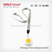 Montre-bracelet sans fil RF433Mhz ou collier Style bouton panique bouton d'urgence SOS JA-03
