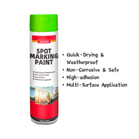 Cat Semprot Aerosol Kustom SANVO 400ml Cat Semprot Chrome Varnish Stop Mine Marking Harga Pabrik Produsen