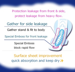 Vending Anti-Leakage Ultraguard Overnight Pad Premium 400mm Lady <b>Sanitary</b> <b>Napkin</b> Bulk - Product Image 3