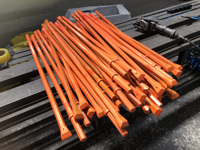 Varillas de barra de taladro cónicas hexagonales de alta calidad de 22*108mm, varillas de taladro de roca de 1m, 2M, 3m de longitud para minería