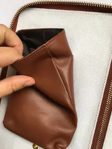 Офисная деловая вместительная кожаная сумка для планшетного компьютера многофункциональный кожаный портфель для мужчин большая сумка на молнии