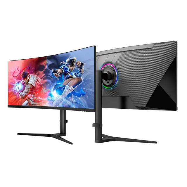Cheap Stand 34 Inch Lcd 144hz 165Hz Pc Curved 1ms Display Hot Sale Full Hd Office Computer Monitor Gaming for Sale