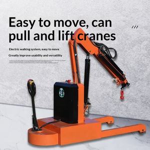 Nueva Grúa Móvil Hidráulica Totalmente Eléctrica de 1 Tonelada y 2 Toneladas, Equipo de Elevación Montado en Camión - Product Image 3