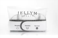 Logo personnalisé tissu éponge Bandeau pour le visage de Salon marque privée microfibre bambou réutilisable nettoyage du visage ensemble de tampons démaquillants