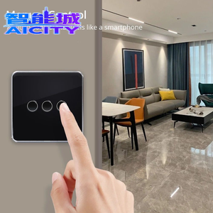 สวิตช์ติดผนังอัจฉริยะกรอบอะลูมิเนียมอัลลอย2025 Tuya รีโมทคอนโทรล US EU ZigBee สวิตช์ติดผนังกระจกเทมเปอร์สวิตช์ไฟแบบสัมผัสสวิตช์16A 250V - Product Image 6