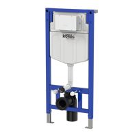 Offre spéciale Réservoir de toilette mural double en plastique HDPE de luxe dissimulé Réservoir à double chasse Articles sanitaires pour toilettes