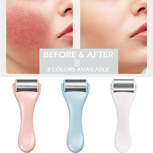 Handheld Stainless Steel Derma Rolling System Ice <b>Roller</b> with Wrinkle Remover for Face Body & Eye Cold Therapy <b>Massage</b> - Product Image 4