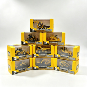 Modèle de véhicule d'ingénierie <span class=keywords><strong>CAT</strong></span> 1:160 : Bulldozer, Chariot élévateur, Chargeur, Excavatrice, Crocheteuse - <span class=keywords><strong>Jouet</strong></span> moulé sous pression, Ornement de collection, Jouets pour garçons - Product Image 1