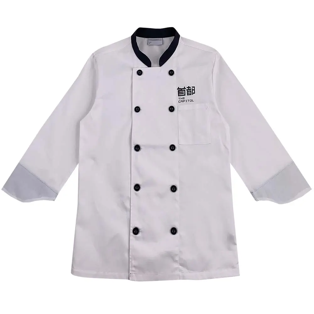 Высококачественная Униформа шеф-повара, дизайнерская Униформа шеф-повара, куртка шеф-повара, униформа для мужчин