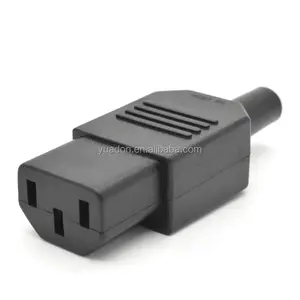 Enchufe rewireable IEC C13 320, toma de conector hembra