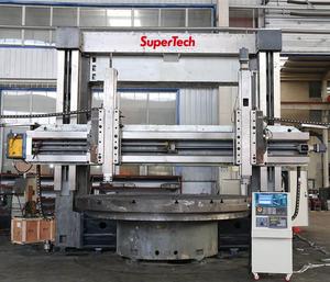 Super Tech Hochleistungs-CNC-Doppelsäulen-Vertikal drehmaschine CK5225, maximaler Dreh durchmesser 2500mm hydro statische Führung - Product Image 4