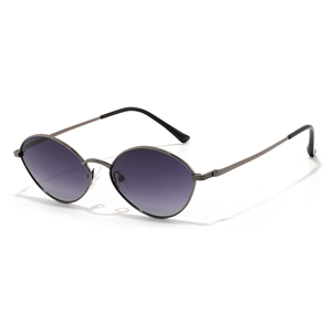 Oval Full Rim <b>Sunglasses</b> Unisex Adult <b>Gradient</b> Lenses UV400 Protection Sun Protection - Product Image 1