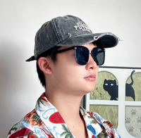 Gorra de béisbol bordada lavada vintage con logotipo personalizado Tela de encaje elegante para deportes al aire libre Patrón impreso