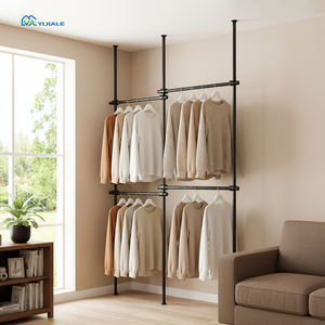 Armarios Plegables Modernos YIJIALE, Armario con Estantes para Dormitorio, Sala de Estar, Villa, Acero al Carbono, Personalizable - Product Image 1