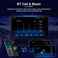 Unidad principal de 9 10 pulgadas Android 12 Radio Carplay Android Reproductor de DVD Multimedia Mirrorlink Monitor de vehículo