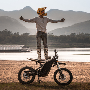 Motocicleta Eléctrica 79Bike Fast Speed 90Km/h 120Km 72V 40Ah para Adultos, la 79BIKE LYNX E-dirt Bike Cuenta con un Potente Motor de 5kW R - Product Image 3