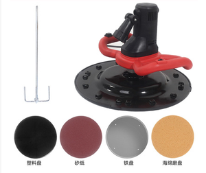 Machine de polissage murale électrique portable, pour plâtre, polissage de <span class=keywords><strong>mur</strong></span> et sol, 220 v adapté - Product Image 3