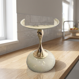 Table basse d'angle créative en verre miroir, faite à la main, mobile, de luxe léger, pour salon, 53.8X40X36CM - Product Image 6