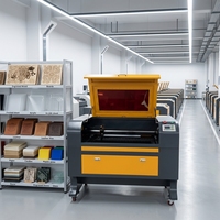 Machine de gravure laser CO2 de bureau ActionLasers 60W 4060 avec système Ruida pour le bois, le contreplaqué, l'acrylique, petite entreprise, découpeuse laser CNC