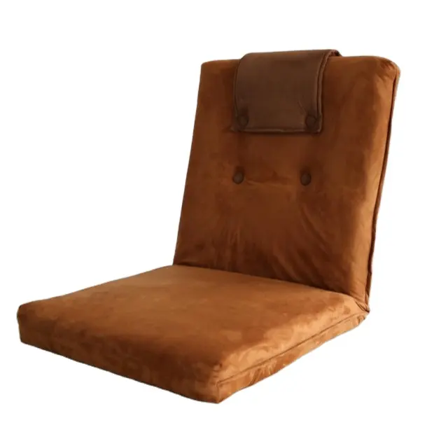 เก้าอี้โยคะพับได้แบบพกพาพับได้พร้อมหนังรองรับด้านหลังเก้าอี้กลางแจ้งแบบปรับแต่งได้ใส่สบายในร่ม