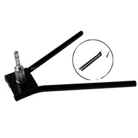 Tige/rotateur en acier inoxydable pour drapeau en forme de plume, de goutte d'eau ou de fanion, avec base de plaque de pneu de voiture, en fibre de verre, taille personnalisée, pour extérieur