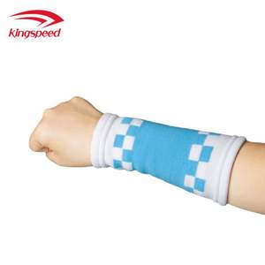 Muñequera de béisbol personalizada, muñequera de algodón, elástica, personalizada, para el brazo, Jacquard - Product Image 5