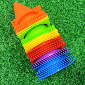 Juego de Conos de Plástico para Lanzar Anillos, Juego de Carnaval al Aire Libre para Niños y Adultos, Diversión en el Patio Trasero, Juego para Fiestas de Cumpleaños - Product Image 4