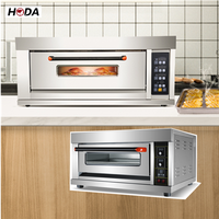 Four à gaz commercial à 2 étages pour boulangerie, vente de poissons, encastrable, four à gaz pour pizzas, machine à faire du pain et des gâteaux