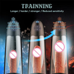 Masturbatore Automatico Maschile con Pompa per il Pene a <span class=keywords><strong>3</strong></span> Modalità, Giocattolo Sessuale per Bagno d'Acqua, Pompa e Ingranditore per Uso Spa - Product Image 2