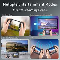 Pour console de jeu portable RG CUBEXX, écran IPS de 3,95 pouces, H700, 1 Go de RAM, prise en charge multilingue, Wi-Fi