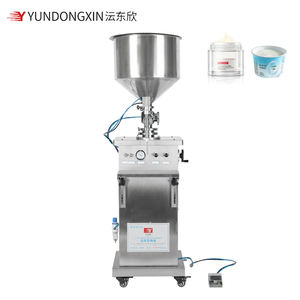 Machine <span class=keywords><strong>de</strong></span> distribution pneumatique durable et quantitative pour flacons en verre <span class=keywords><strong>de</strong></span> 200 ml (boissons, miel, shampoing, détergent, savon, gel liquide) à commande au pied - Product Image 1