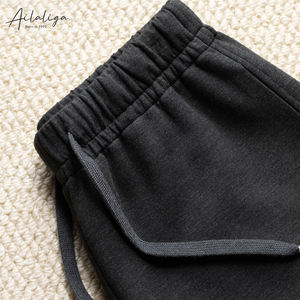 <span class=keywords><strong>Pantalon</strong></span> <span class=keywords><strong>Mango</strong></span> Taille Haute <span class=keywords><strong>Femme</strong></span> Style Européen & Américain Personnalisé en Gros - Ample, Décontracté, Confortable, Coupe Courbée - Product Image 3