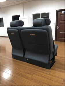 Siège de voiture VIP de luxe personnalisé, siège arrière de van en cuir sur mesure avec réglage électrique - Product Image 4