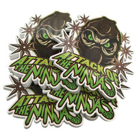 Autocollants en vinyle découpés sur mesure, forme personnalisée, brillants, imperméables, adhésif puissant, logo personnalisé pour la décoration de la marque d'entreprise