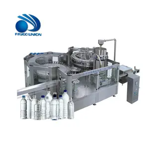 Faygo Union argon gas filling machine for double glass automatic bottle filling capping and sticker labeling machine