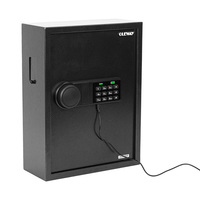 Coffre-fort à clé électronique à code numérique en acier mural en usine Armoire à clés de sécurité pour hôtel et école