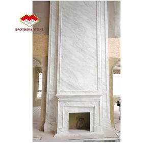 กรอบประตูหินอ่อนสีขาวทันสมัย พร้อมผิวขัดเงา ดีไซน์ตกแต่งบ้านหรู - Product Image 5