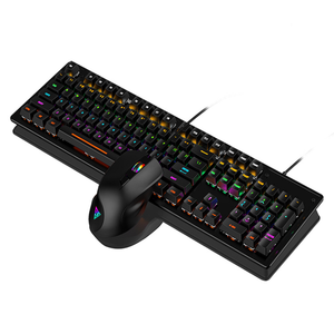 Combo de Teclado Mecánico para Juegos V2 Punk con Cable y Ratón, Interruptores Gateron, Retroiluminación RGB para PC Gamers - Product Image 2