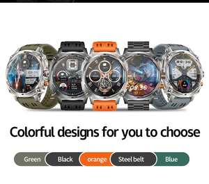 Smartwatch V95 2026 per Uomo, Schermo Amoled da 1,75 Pollici, Chiamate Bluetooth, Torcia, Impermeabile IP68, Monitoraggio Salute, Fitness Tracker - Product Image 2