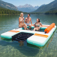 Plateforme flottante gonflable pour piscine et mer