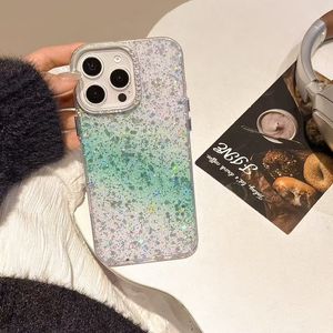 Cubierta de la caja del teléfono móvil del patrón del cielo estrellado del brillo de diferentes colores para el <span class=keywords><strong>iPhone</strong></span> 16 15 14 15 14 con la cámara del brillo - Product Image 2