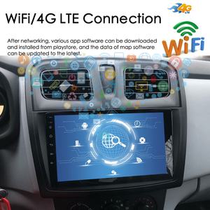 Radio para Auto con CarPlay Inalámbrico, Android 13, Control por Voz con IA, 128GB, Navegación GPS para Renault Logan Sandero 2012-2019, Reproductor Multimedia de Video - Product Image 6