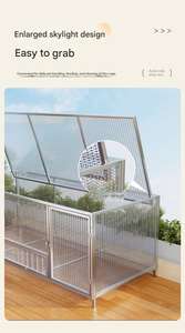 Gabbie per Polli, Anatre, Oche e Piccioni per Uso Domestico, Nidi per Allevamento Indoor, Prezzo Conveniente - Product Image 4