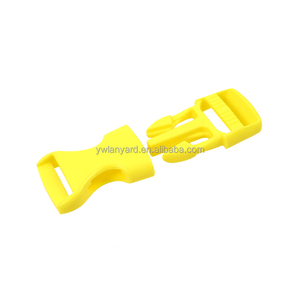 Fábrica fornecimento colorido 2cm fivela plástica fivela liberação rápida para poliéster cordão acessórios pronto estoque - Product Image 5