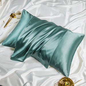 Vente en gros de taie d'oreiller en soie 100 de luxe biologique taie d'oreiller confortable en soie de mûrier avec personnalisable - Product Image 5