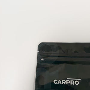 Pochette debout refermable en plastique PE 250g 500g personnalisée sac à fermeture éclair sécurisé et adapté aux bébés pour le thé, les noix, le café et autres aliments - Product Image 3